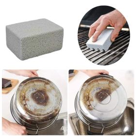 1pc BBQ Grill Grill Cleaning Brick Block Magic Stone Barbecue Cleaning Brush, Outdoor Camping, Cookware Barbecue Tool Accessories - Cleaning Bricks