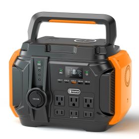 FF FLASHFISH 600W Portable Power Station; 540Wh/150000mAh UPS Solar Generator With 600W(Surge1200W) AC; 15W Magnetic Wireless Charger - 600W