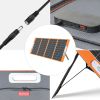 100W 18V Portable Solar Panel; Flashfish Foldable Solar Charger with 5V USB 18V DC Output Type-C Output; Smartphones; Tablets and More - 100W