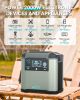 GOFORT 2000W Portable Power Station 1573Wh Solar Generator; Recharge 0-80% Within 1 Hour; E-VSZ Mode Up To 3000W; E-UPS; Portable Solar Power Station