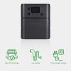 Portable Power Station Home Battery LiFePO4,2355WH Expandable Power Backup Station,3000W AC Output,Solar Generator