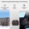 GOFORT Portable Power Station 540Wh/500W(Peak 1000W) 6 x AC 110V Outlets PD 60W CPAP Battery Power Outage Supplies Emergency Backup Power - A501