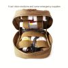 Outdoor Multifunctional MOLLE Attachment Medical Kit Climbing Survival KitOutdoor Gear Emergency Kits Trauma Bag Adventures (BAG ONLY) - Khaki