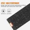 100W Portable Solar Panel Charger Monocrystalline Foldable Solar Panel Kit ; 20V Foldable Solar Panel with Adjustable Kickstand; Solar Charger - 100W