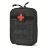 Outdoor Multifunctional MOLLE Attachment Medical Kit Climbing Survival KitOutdoor Gear Emergency Kits Trauma Bag Adventures (BAG ONLY) - Khaki