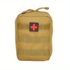 Outdoor Multifunctional MOLLE Attachment Medical Kit Climbing Survival KitOutdoor Gear Emergency Kits Trauma Bag Adventures (BAG ONLY) - Black
