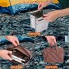 Camping Hiking Picnic Outdoor Cooker Portable Backpacking Stove - Silver - Stoves