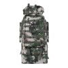 100L Large Military Camping Backpack Waterproof Camo Hiking Travel Tactical Bag - Jungle Camouflage