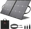 GOFORT Portable Power Station; 1100Wh Solar Generator With 1200W (Peak 2000W) AC Outlets;  Backup Power Lithium Battery Pack - UA1100+SP18100