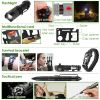 47Pcs Emergency Survival Kit Survival EDC Gear Equipment Tool - Black