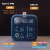 GOFORT Portable Power Station; 550Wh Solar Generator With 600W (Peak 1200W) 110V AC Outlets; SOS Flashlight; Backup Power Lithium - FJ 550Wh