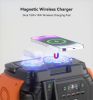 FF FLASHFISH 600W Portable Power Station; 540Wh/150000mAh UPS Solar Generator With 600W(Surge1200W) AC; 15W Magnetic Wireless Charger - 600W