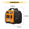 3.5KW Super Quiet Compact Portable Suitcase Inverter Generator Lightweight - as picture