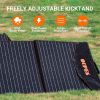 OUPES 1200W Portable Power Station+240W Solar Panel for Camping Emergency - as picture