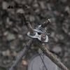 Camping Tripod Board Accessories Turn Branches into Campfire Tripod for Cooking Portable Camping Gear for Travel Outdoor - Silver