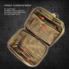 Excursion Gear Organizer; Backpack Organizer | Utility MOLLE Bag Pouch | Backpacking; Day Packs; 72 Hour Kits; First Aid Supplies - Tan