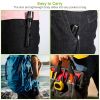2Packs Tactical Military LED Flashlight 50000LM Zoomable Rechargeable Flashlight Torch w/ 5Modes SOS Night Light - Black