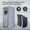 Sojourner Portable Sauna for Home - Steam Sauna Tent, Personal Sauna - Sauna Heater, Tent, Chair - Enjoy Your Own Personal Spa - Grey