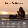 OUPES 1800W Portable Power Station+4*100W Solar Panel for Camping Emergency - as picture